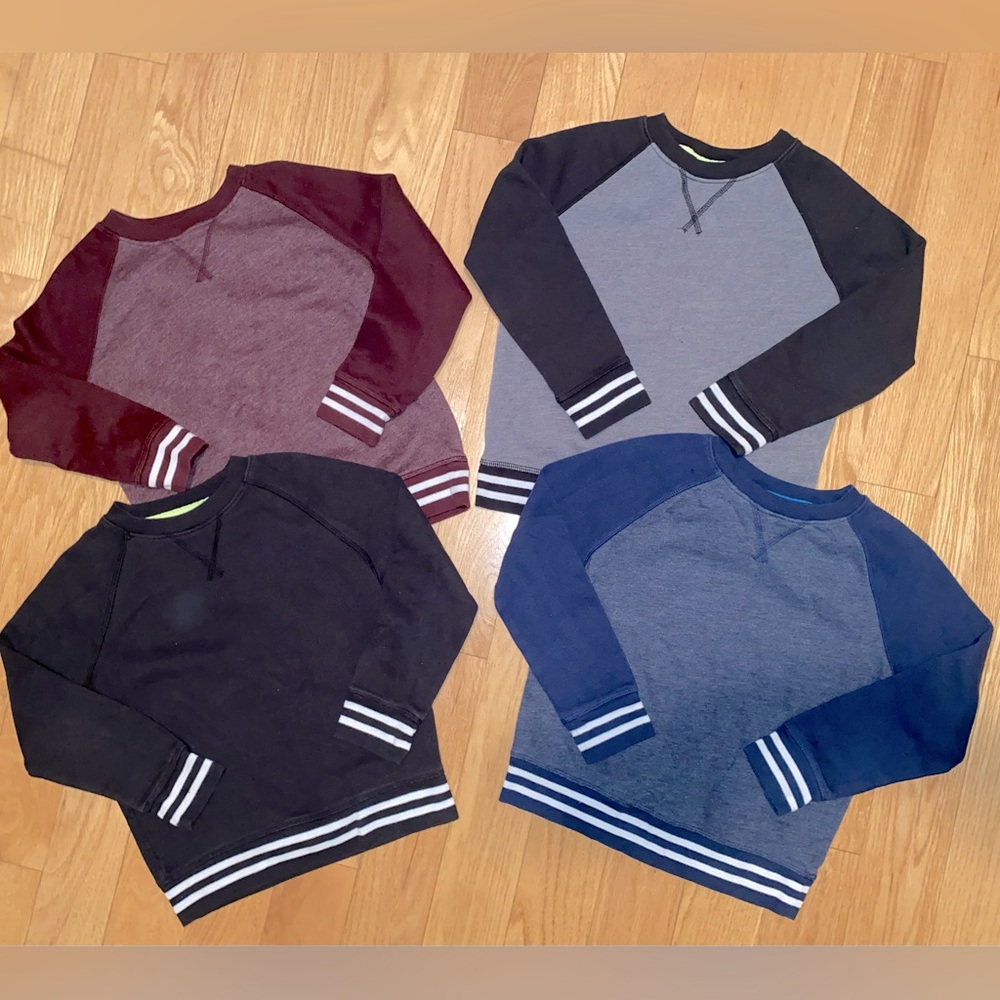 Boys Fleece Crew Neck Sweatshirt Bundle